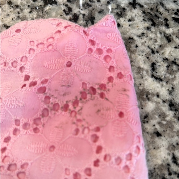 Lilly Pulitzer Pink Eyelet Lace Buttercup Shorts - Picture 4 of 5